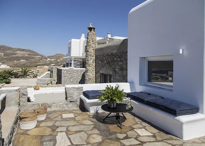 Hotell Bay Boutique Ftelia (Mykonos)