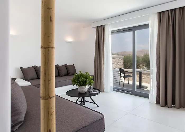 Hotell Bay Boutique Ftelia (Mykonos)