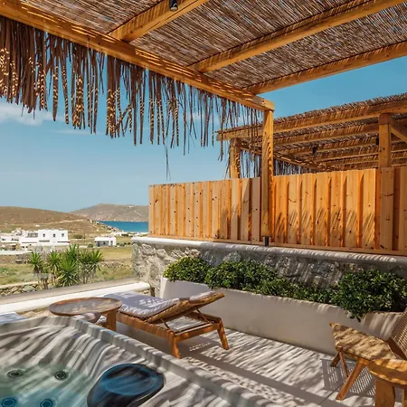 Hotell Bay Boutique Ftelia (Mykonos)